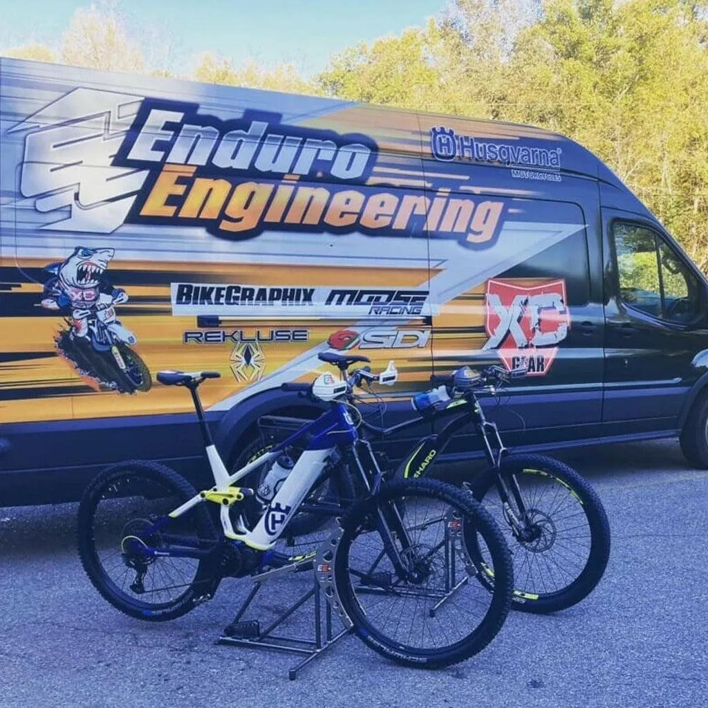 Enduro Engineering Mountain Bike or E-Mountain Bike Stand for Bike Repairs, Maintenance, Washing 41-MTB-Stand