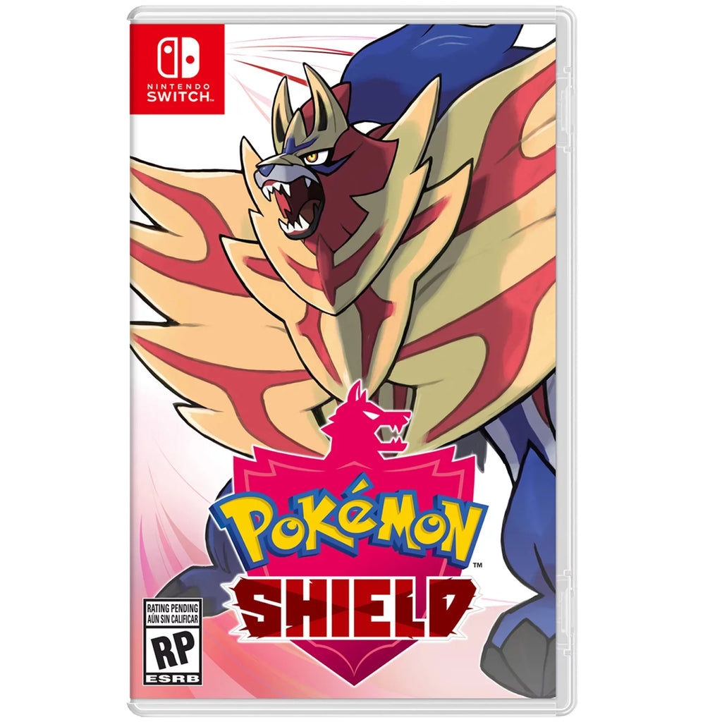 Nintendo Switch Lite (Turquoise) Bundle with 6Ave Cleaning Cloth + Pokemon Shield