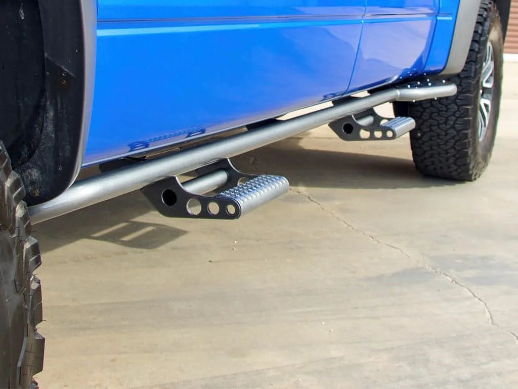 N-Fab by RealTruck Rkr Rails | Textured Black | T074Rkrqc | Suitable with 2007-2021 Toyota Tundra Double Cab All Beds, SRW Gas