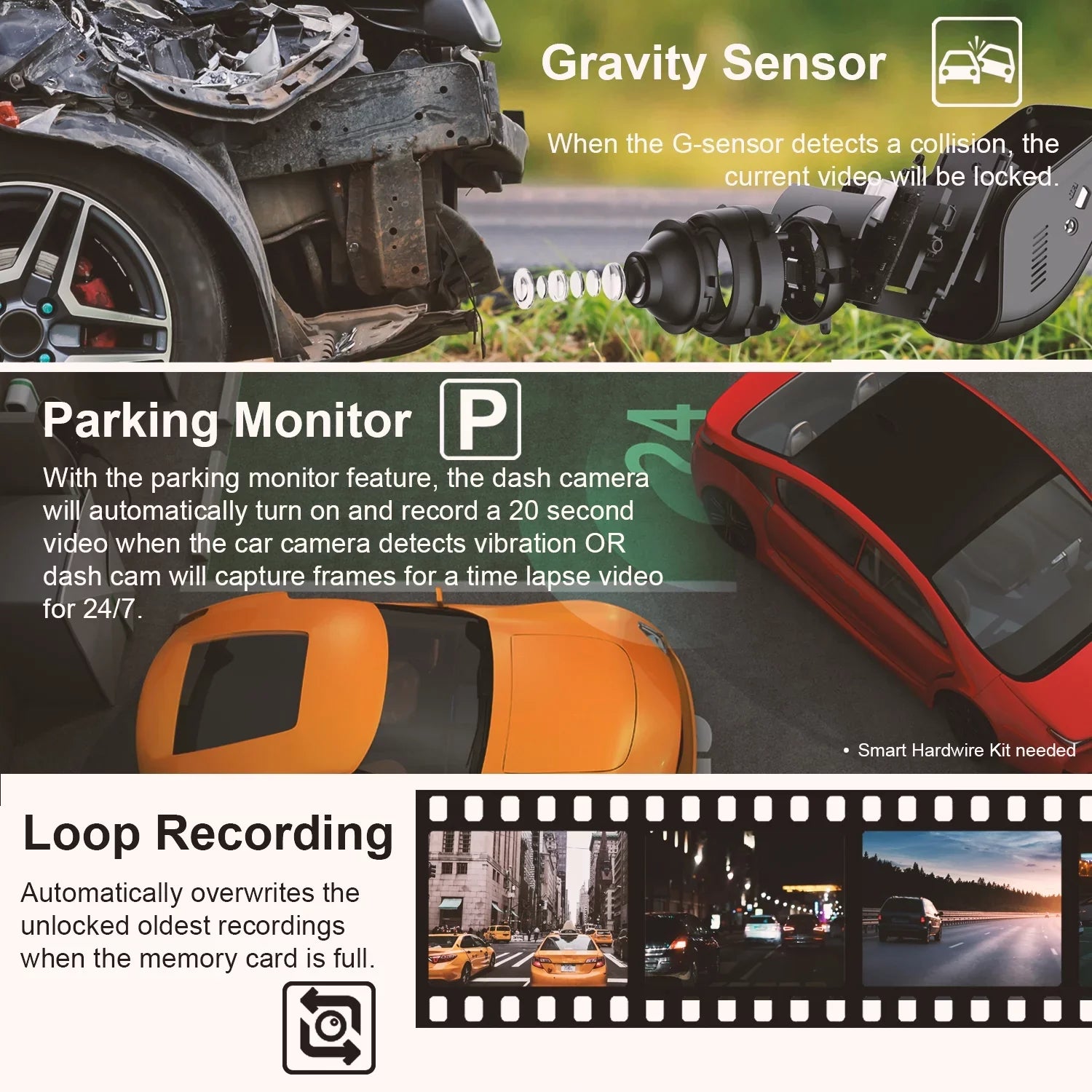 Rexing V1-4K Ultra HD Car Dash Cam