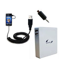 Gomadic High Capacity Rechargeable External Battery Pack suitable for the Sony Ericsson LT15i - Portable Charger with TipExchange Technology