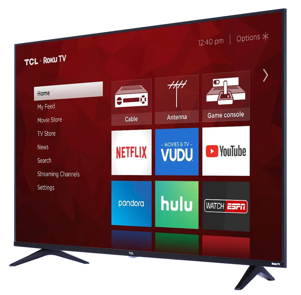 TCL 49" Class 4K Ultra HD (2160p) Dolby Vision HDR Roku Smart LED TV (49S517)
