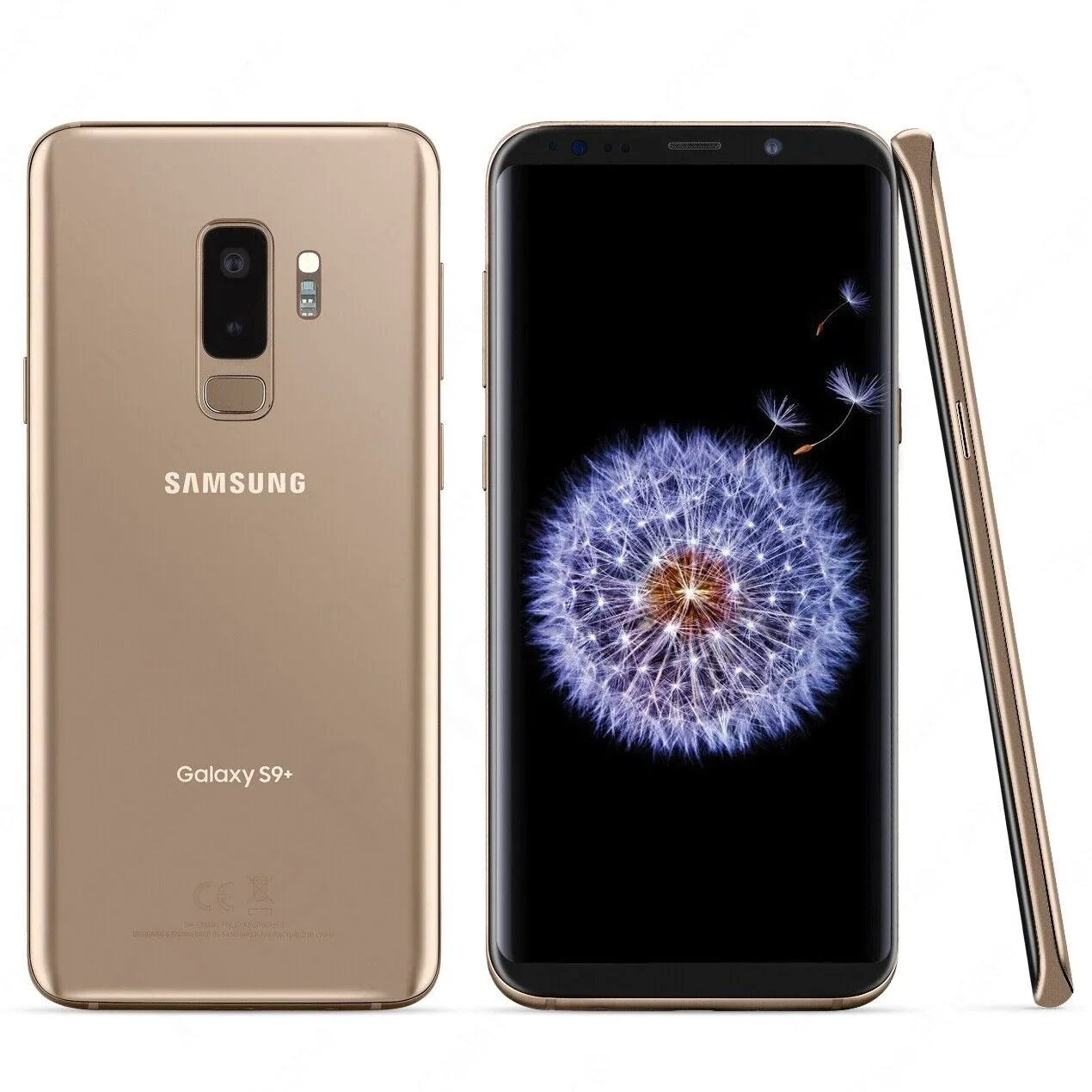 Restored Samsung Galaxy S9+ G965U (Verizon Only) 64GB Sunrise Gold (Refurbished)