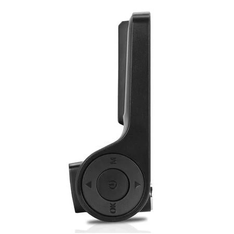 MNCD410T Full HD Front and Rear View 4" LCD Screen Dash Camera with 3-Channel Recording, Black