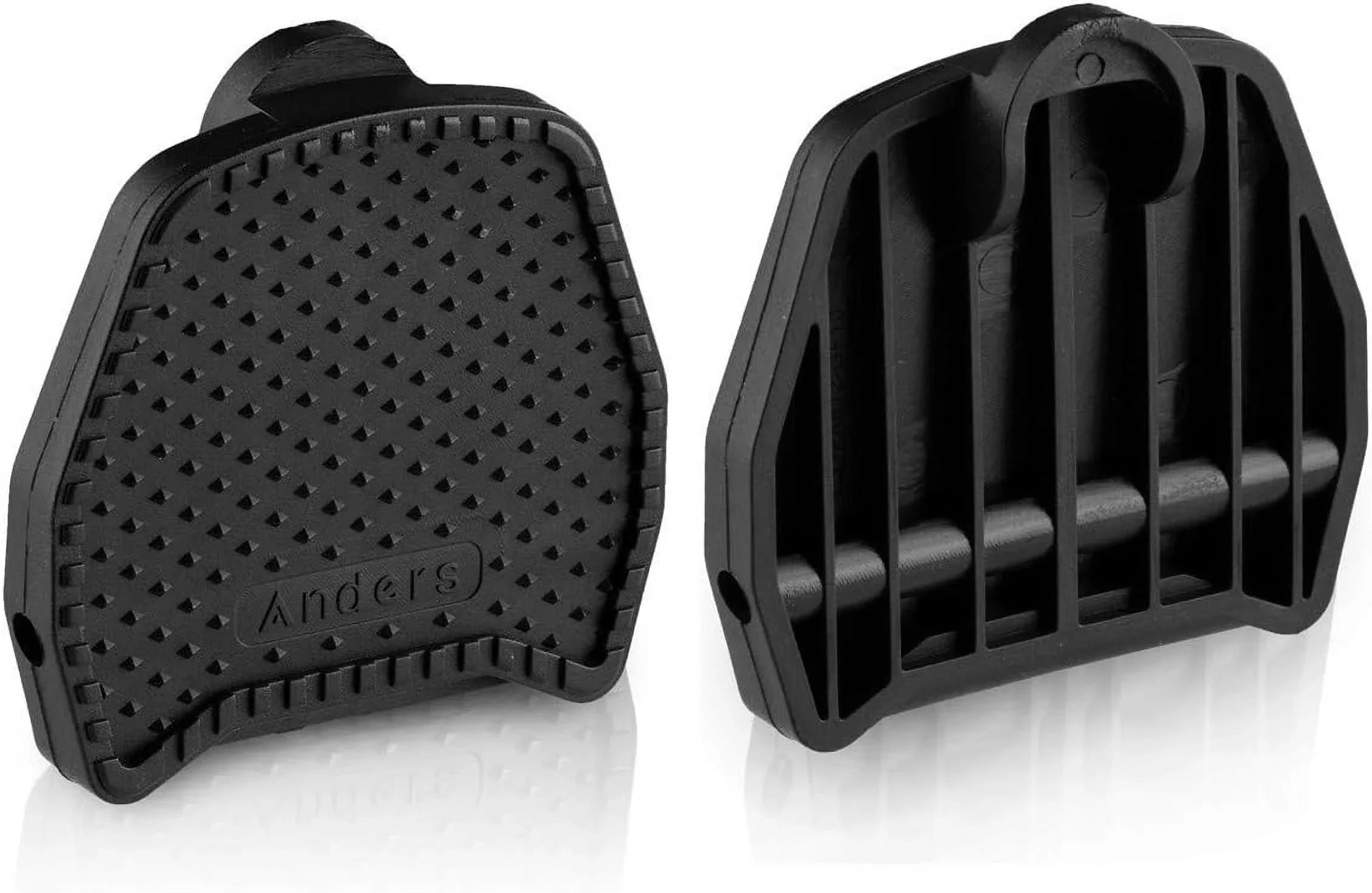 EASTERN POWER Clipless Platform Pedal Adapters for Shimano Wellgo SPD Speedplay Pedals, Road Bike Dual Cleat Adapters, Black