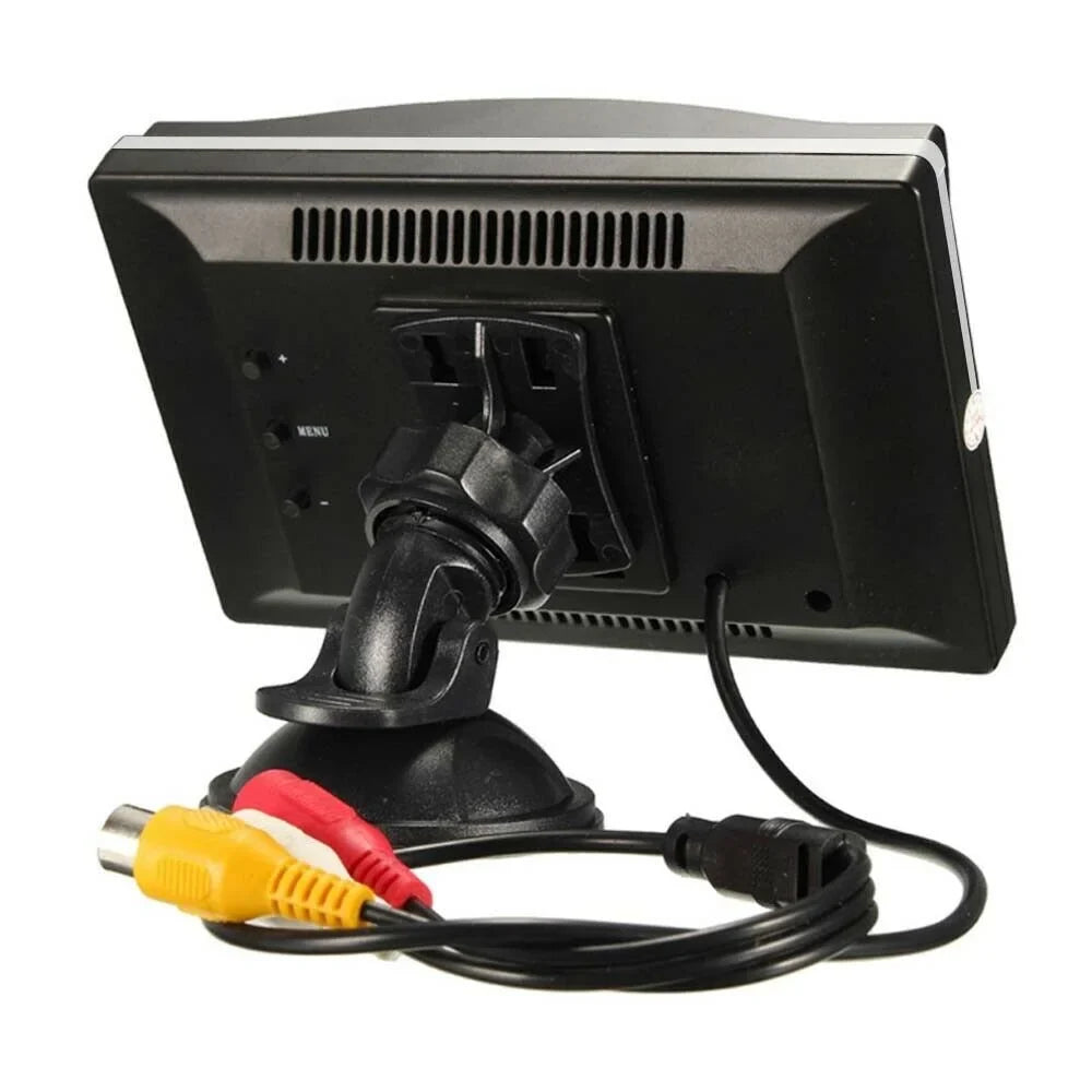 Wireless Backup Camera System 170° 5" TFT LCD Rear View Monitor IP67 Waterproof Night Vision Reverse Camera for Car MPV SUV RV