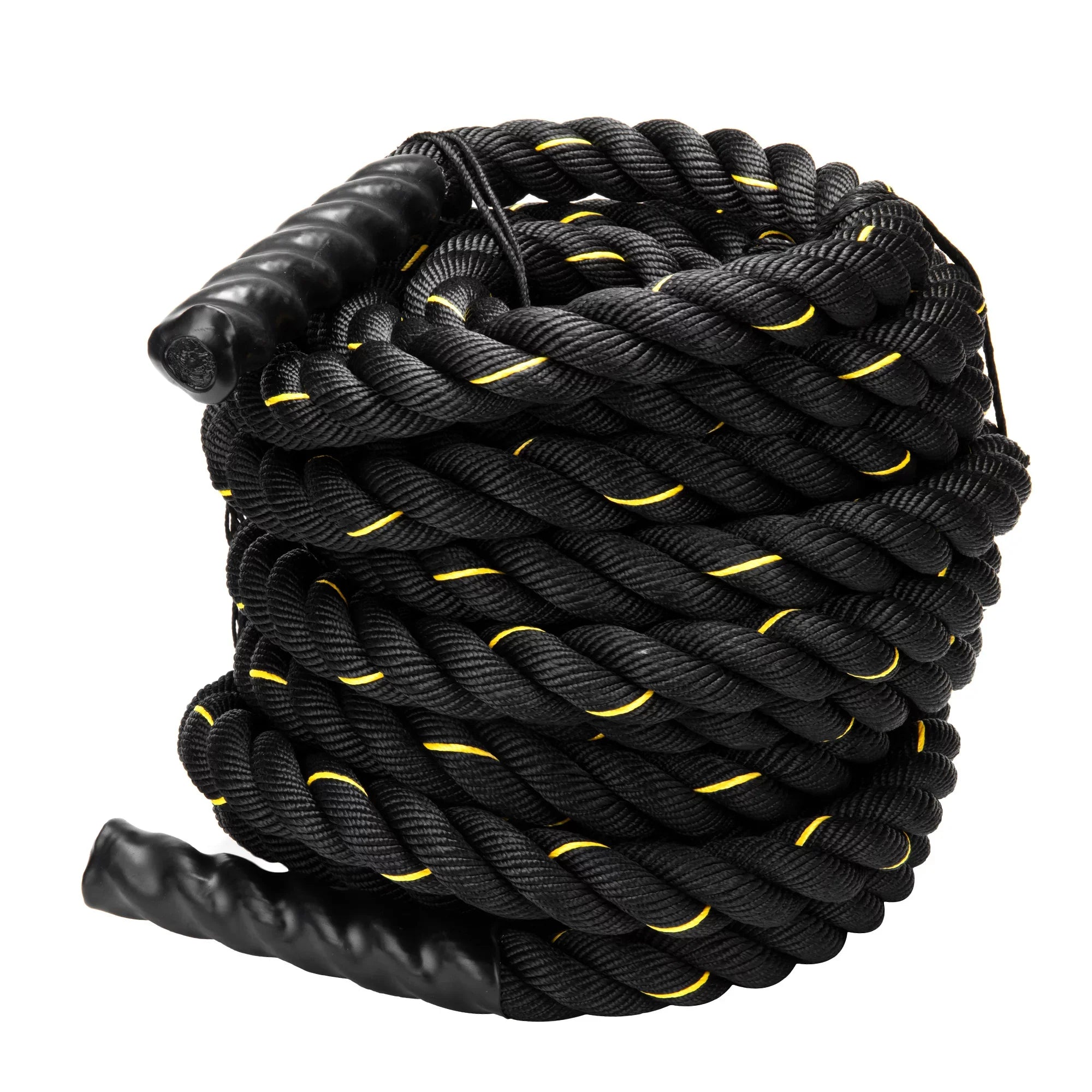 1.5" Training Rope Battle Rope Workout Training Undulation Rope, 50ft Length Fitness Battle Rope Heavy Duty Gym Fitness Workout Combat Battle Ropes for Strength Power Training, 15M