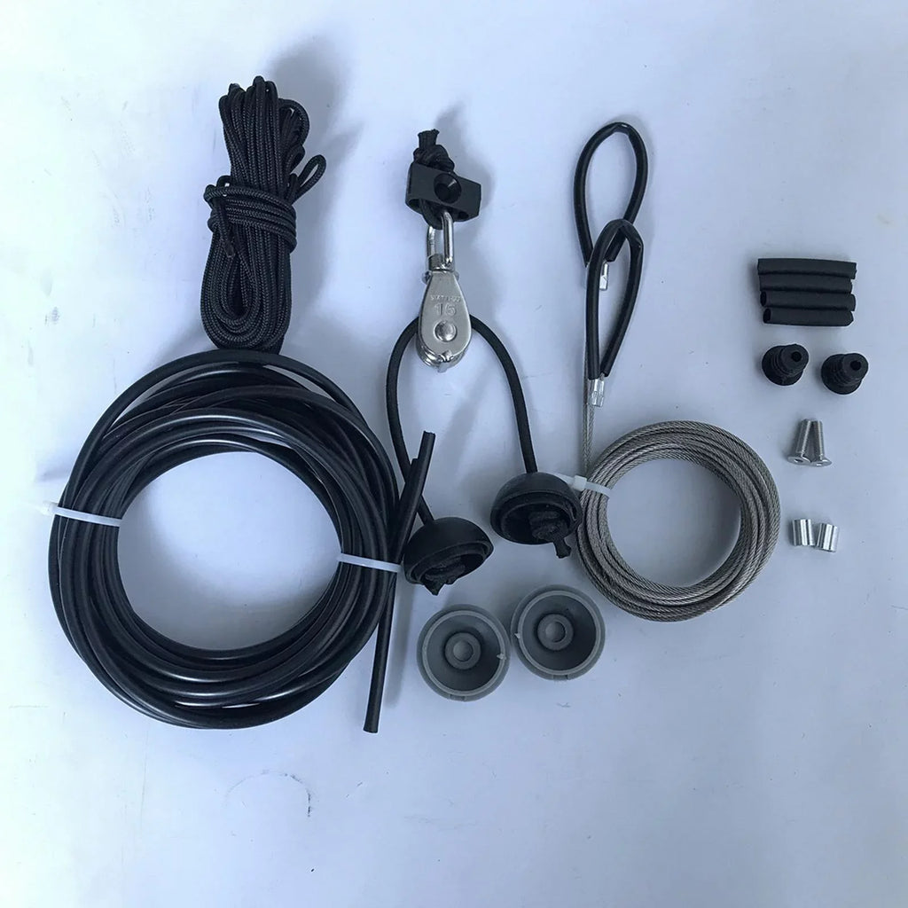Kayak Watercraft Rudder Direction Control Steering System for Canoe Fishing