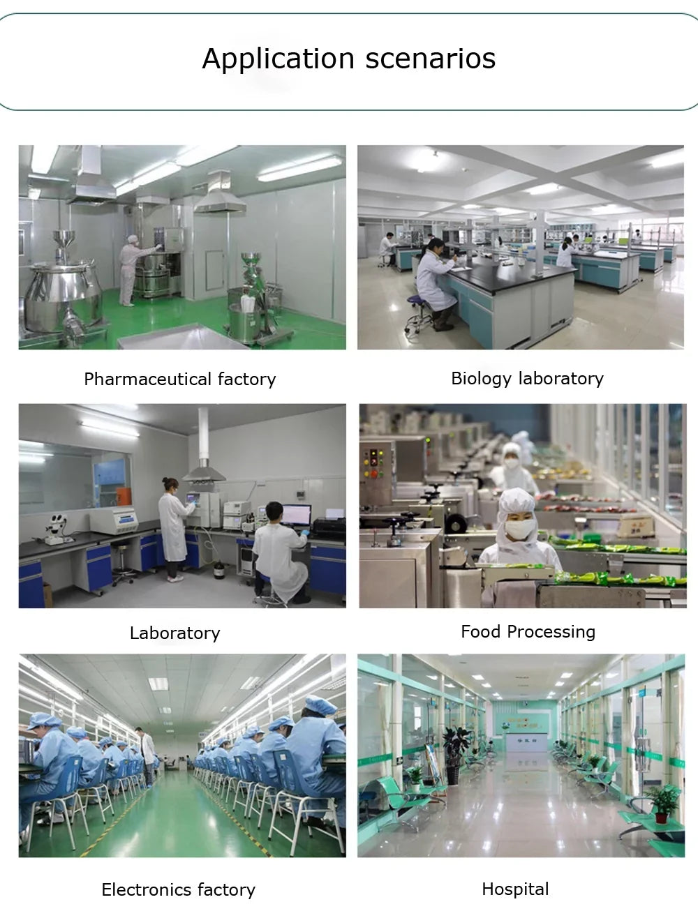 INTSUPERMAI HEPA Air Filter for Dust Free Room Hospital Use