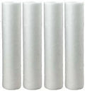 10 Micron 20 Inch X 4.5 Inch | 4-Pack Spun Polypropylene Whole House Sediment Water Filter Replacement Cartridge | Suitable With Hydronix SDC-45-2010, Home Water Filter