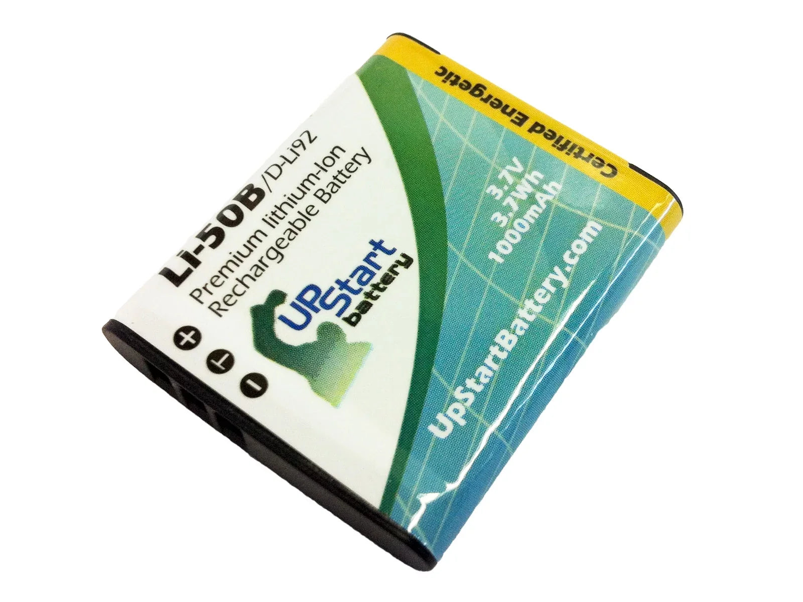 2x Pack - UpStart Battery Olympus Tough TG-610 Battery - Replacement for Olympus LI-50B Digital Camera Battery (1000mAh, 3.7V, Lithium-Ion)