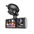 Jinyi 1080P Car Dual Lens Dash Cam Front/Rear/Inside Video Recorder Camera G-sensor