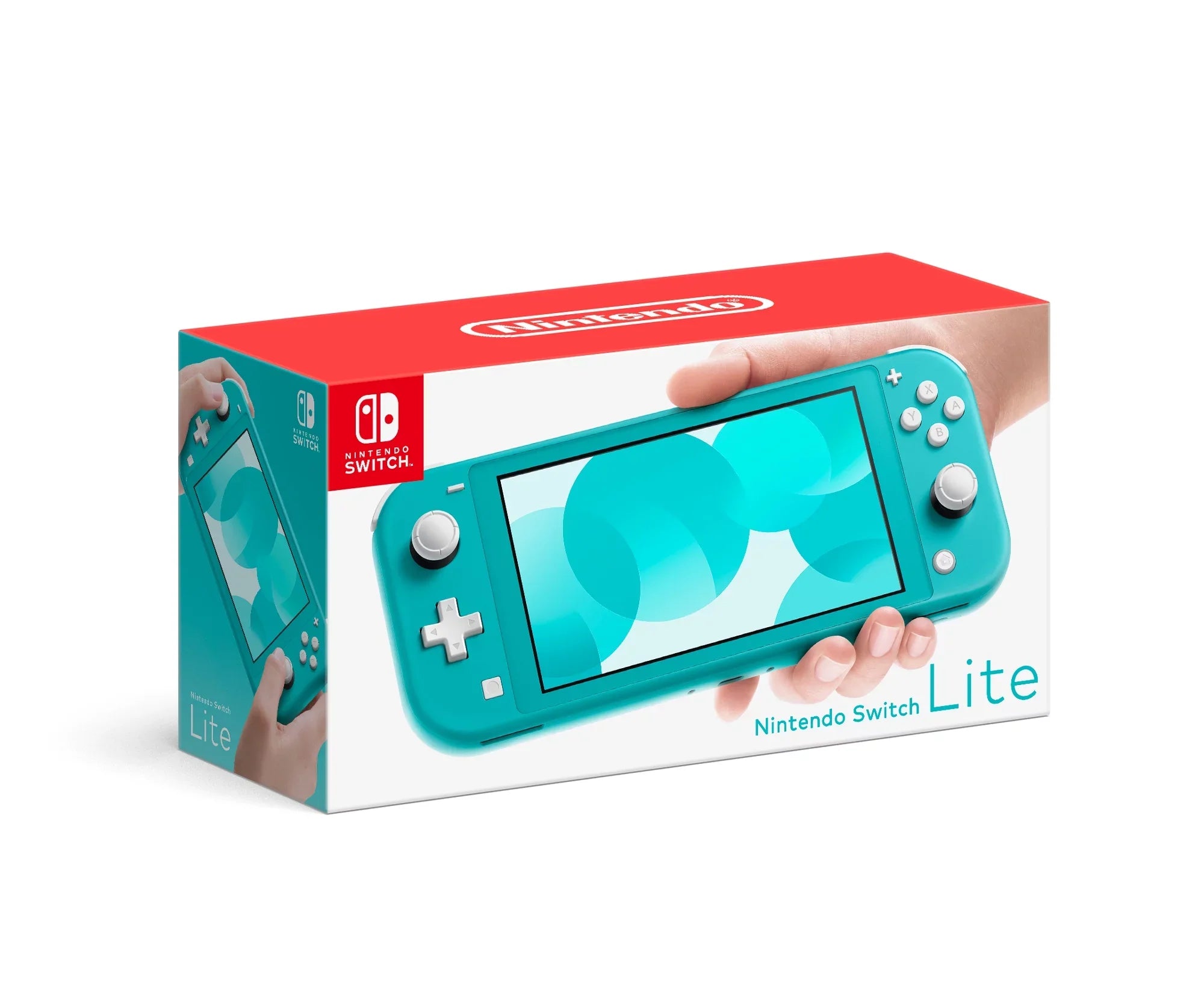 Nintendo Switch Lite (Turquoise) Bundle with 6Ave Cleaning Cloth + Pokemon Shield