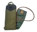 Military Outdoor Clothing Previously Issued 3 Liter OD Hydration System Carrier with never issued import bladder