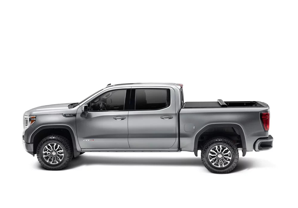 TruXedo Pro X15 Soft Roll Up Truck Bed Tonneau Protection | 1472601 | Suitable with 2019 - 2023 Chevy/GMC Silverado/Sierra, works w/ MultiPro/Flex tailgate 6' 7" Bed (79.4")