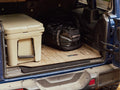 Climate Cargo Trunk Liner with Bumper Protector Suitable with 2017-2022 Honda CR-V - Cargo Tray In Highest Position With Bumper Protector, Grey
