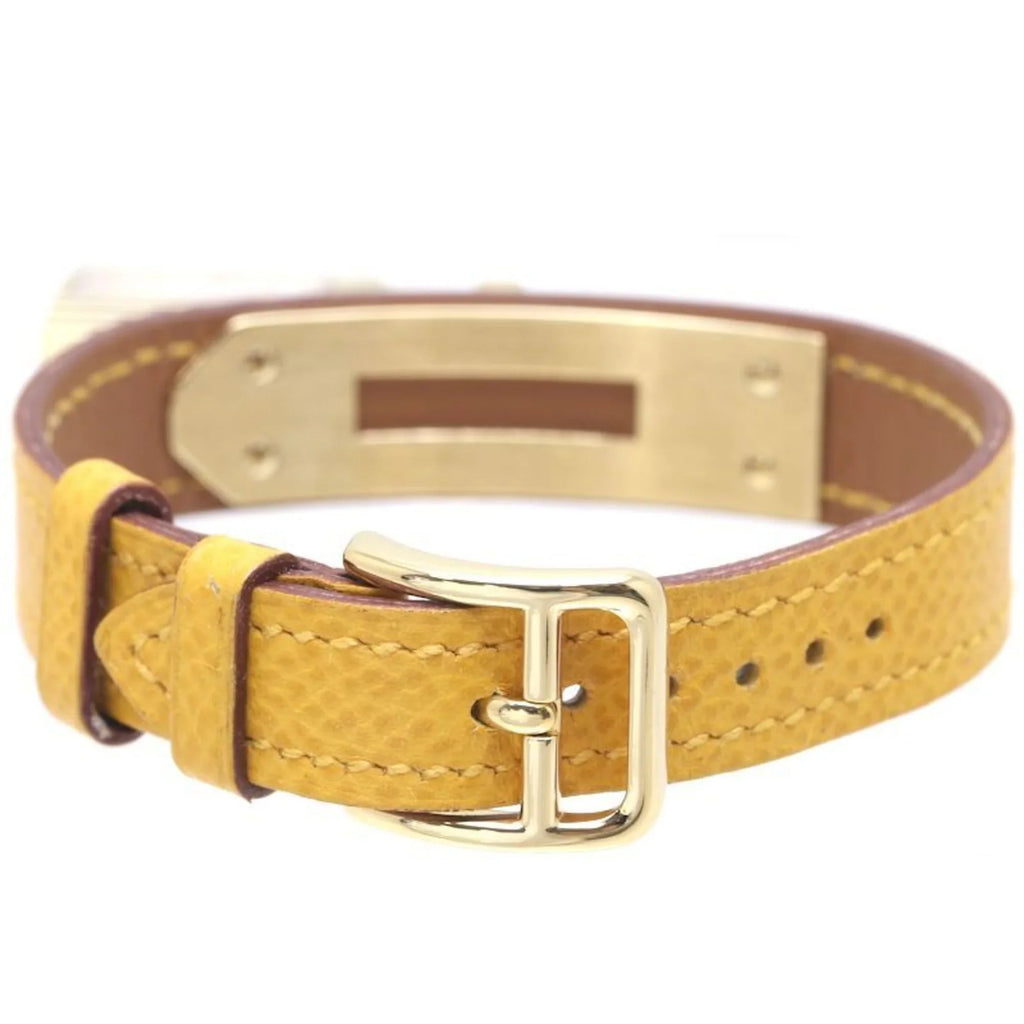 Pre-Owned HERMES Kelly Watch KE1.201 ○Y stamp GP (gold plated) x Vaux Epson Ladies 39261 (Good)