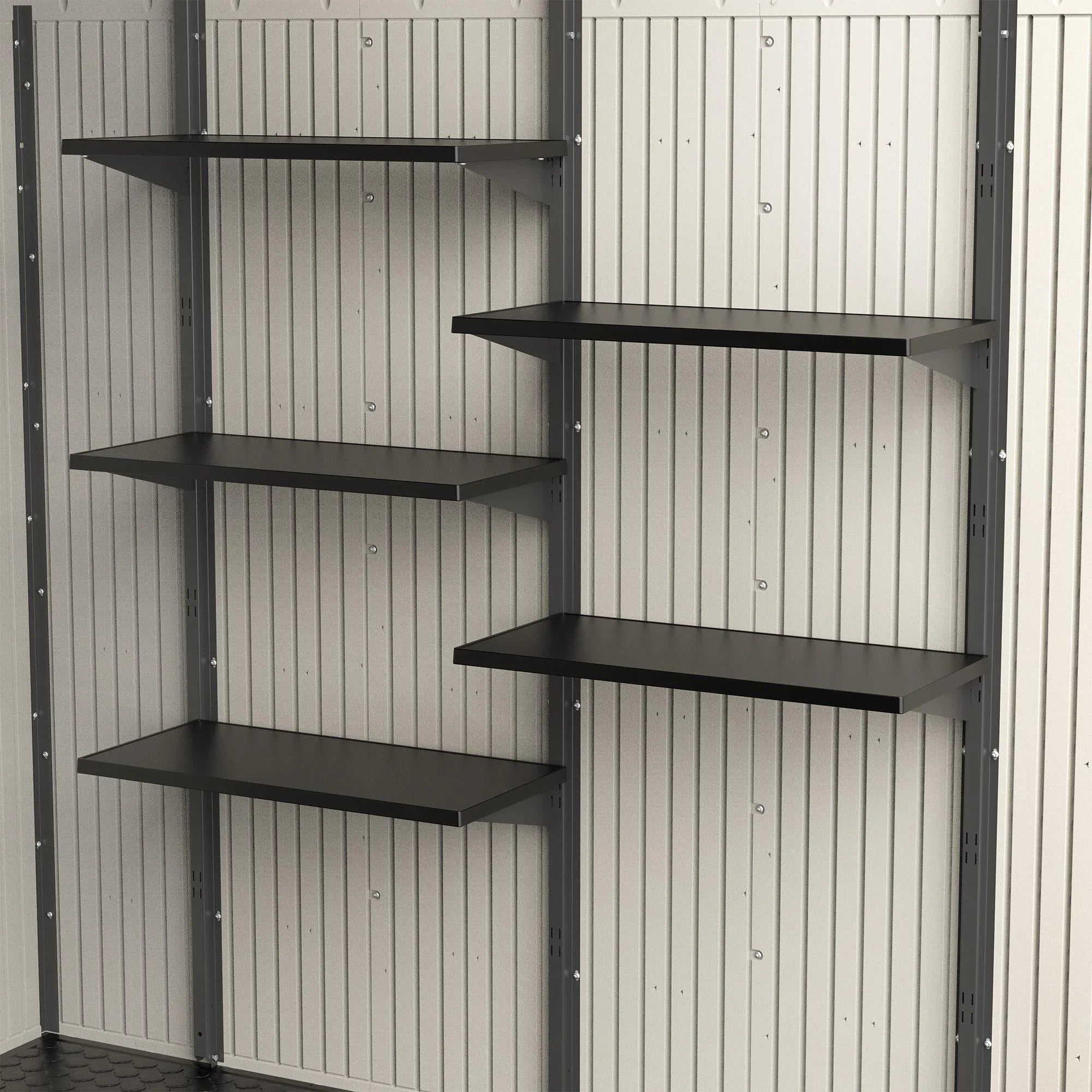 Lifetime 5-Piece 14x30 Shelf Accessory Kit Shed Accessory (60447)