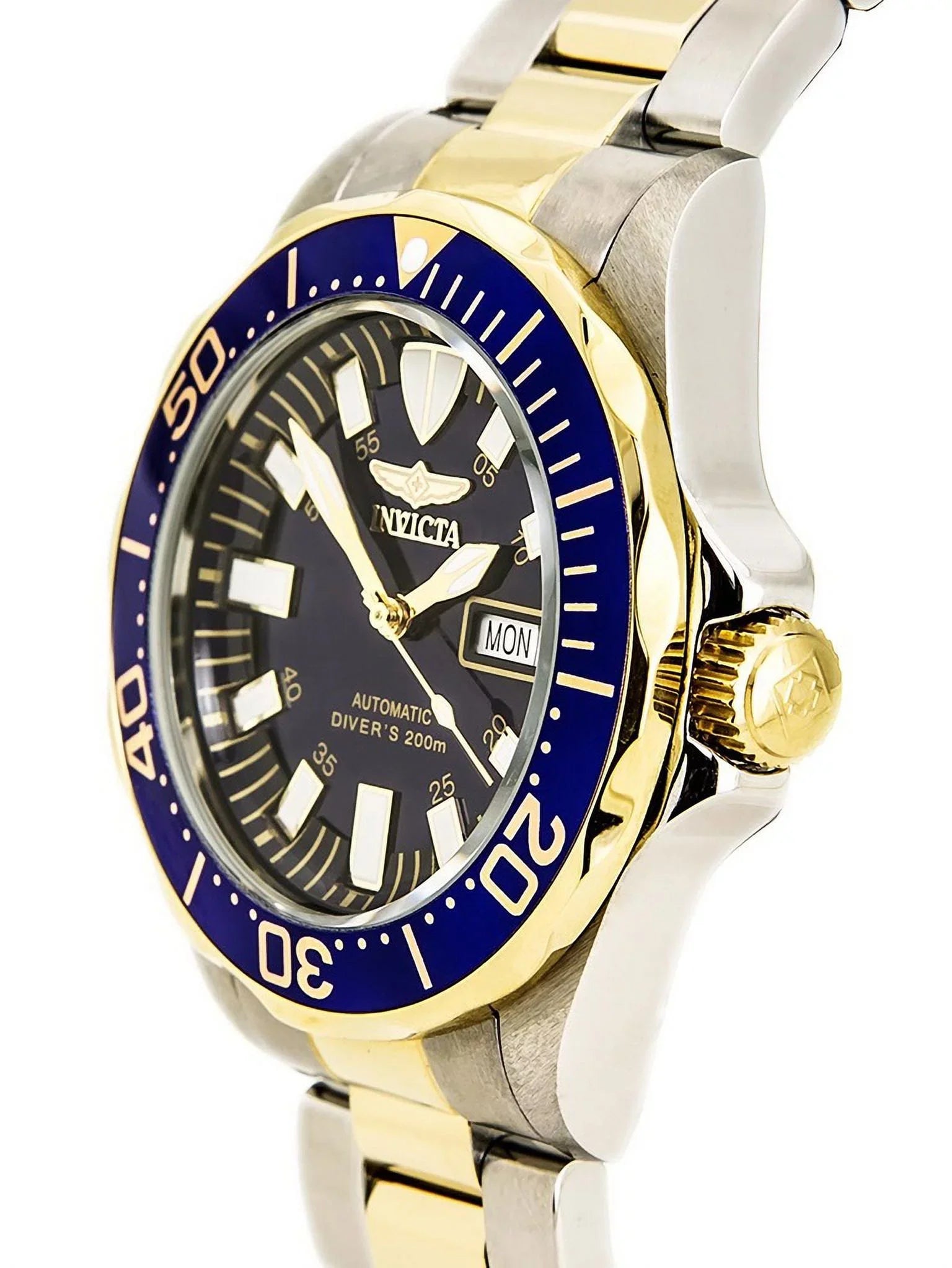 Invicta Men's 7046 Signature Automatic 3 Hand Blue Dial Watch