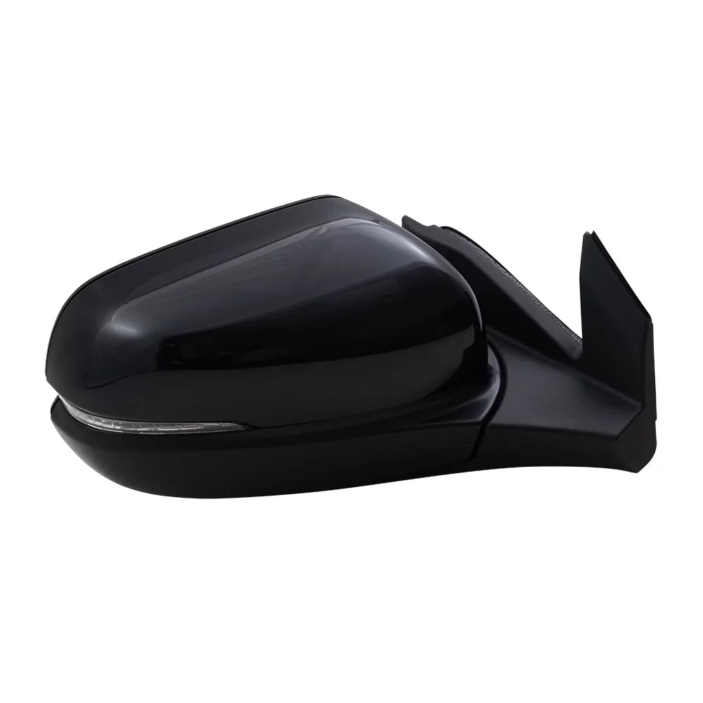 Brock Aftermarket Replacement Driver Left Passenger Right Power Door Mirror Assembly Paint To Match Black Manual Folding With Heat-Signal Without Memory-Auto Dimming-Side View Camera