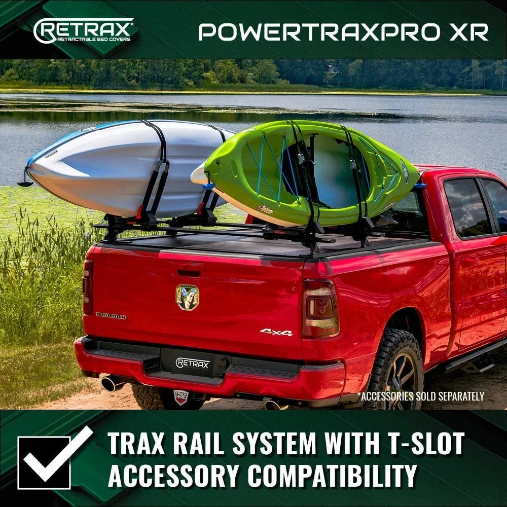 Retrax By Realtruck PowertraPRO XR Retractable Truck Bed Tonneau Wrap | T-90860 | Matching With Select 2022-2023 Toyota Tundra w/o Deck Rail System 5' 7" Bed (66.7")