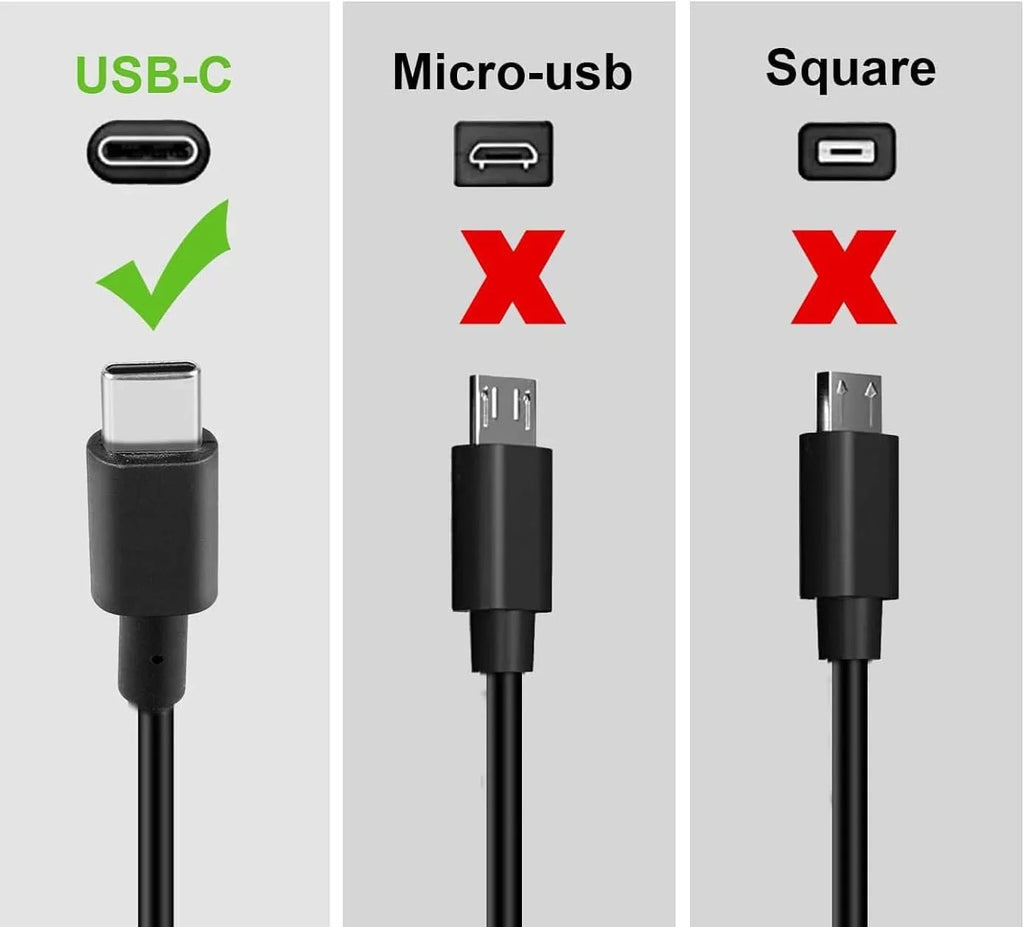 Guy-Tech Max 45W Charger Suitable with Dell Latitude 7390 2-in-1 Type-c 20.0V 2.25A 1.5A Adapter Power supply