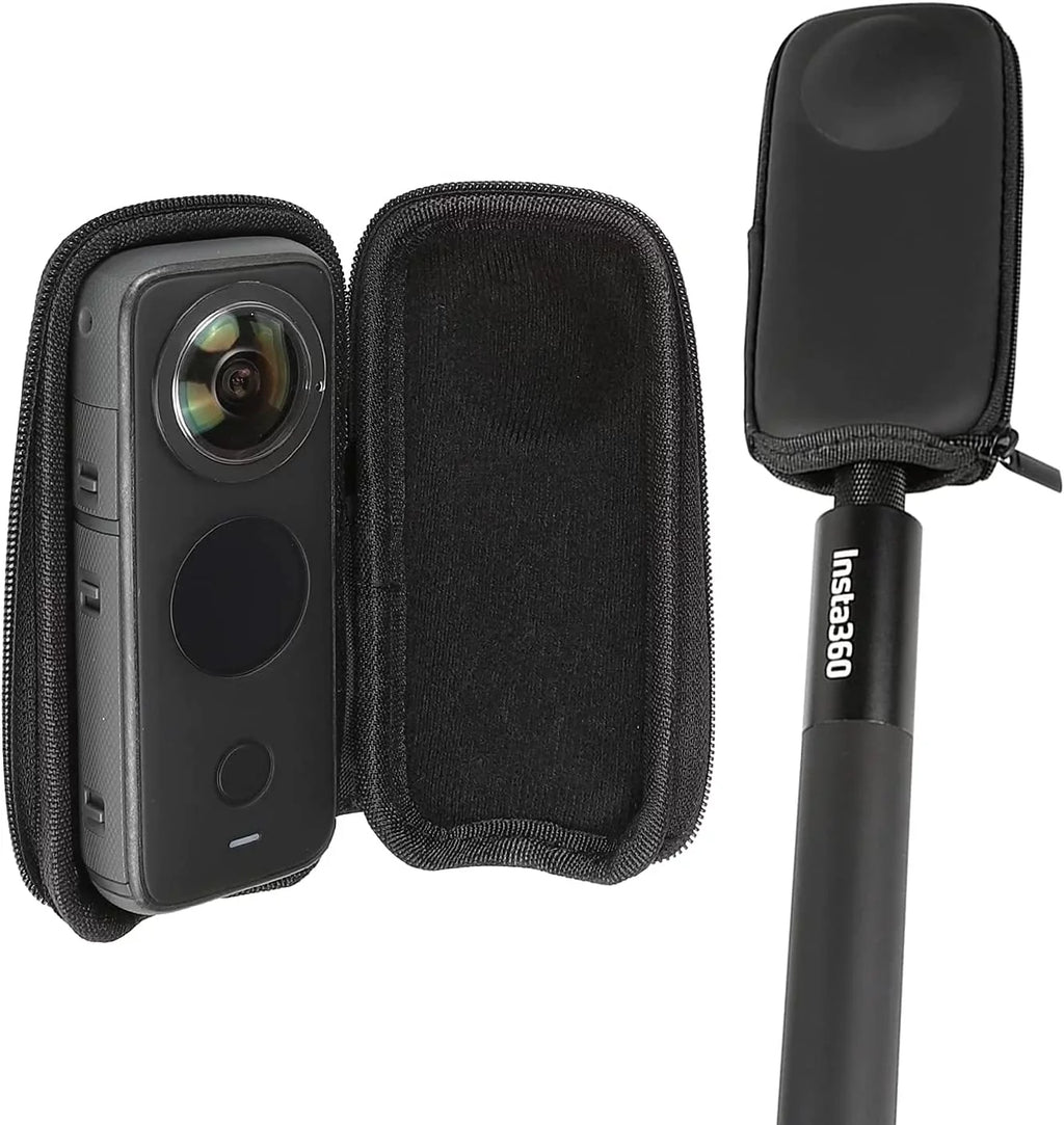 Hard Carrying Case for Insta360 ONE X/X2/X3,Mini Hard Shell Carrying Case Hard PU Protective Travel Case for Insta 360