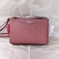 Kate Spade K4624 Glitter Fabric CrossBody Bag In Deep Nova