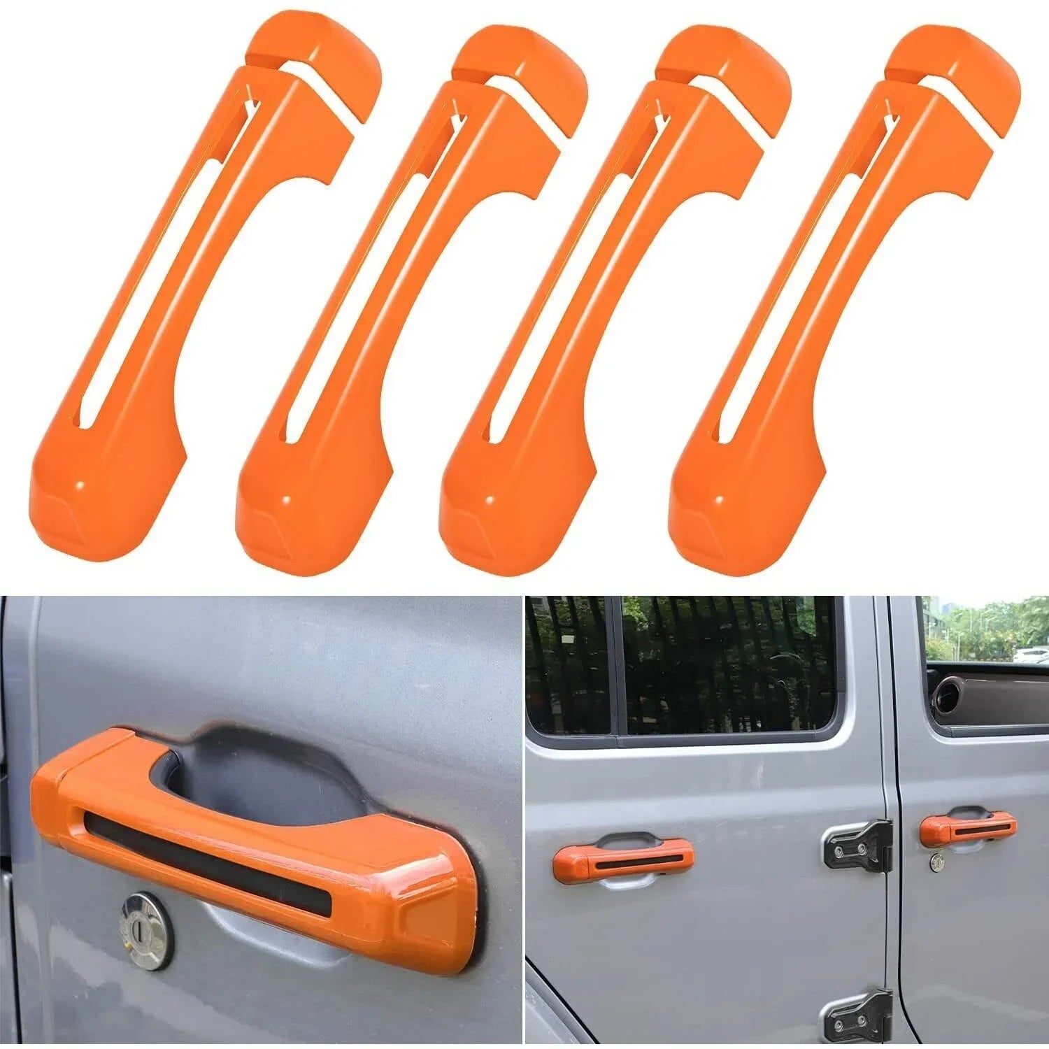 Teledu 10X Door & Tailgate Handle Shield Trim JLU 4Door