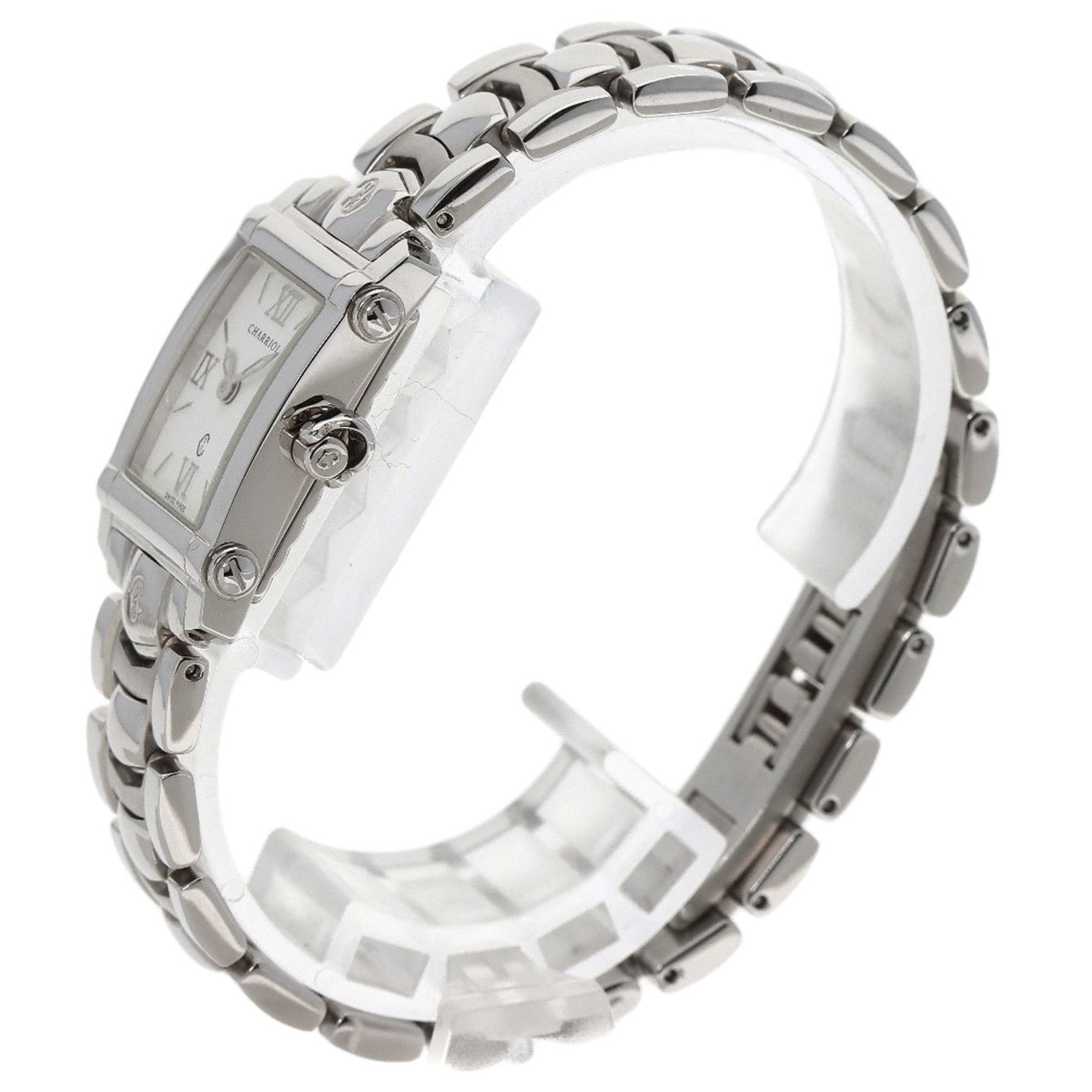 Pre-Owned Philippe Charriol Ref.9012911 Columbus Watch Stainless Steel/SS Ladies PHILIPPE CHARRIOL (Good)