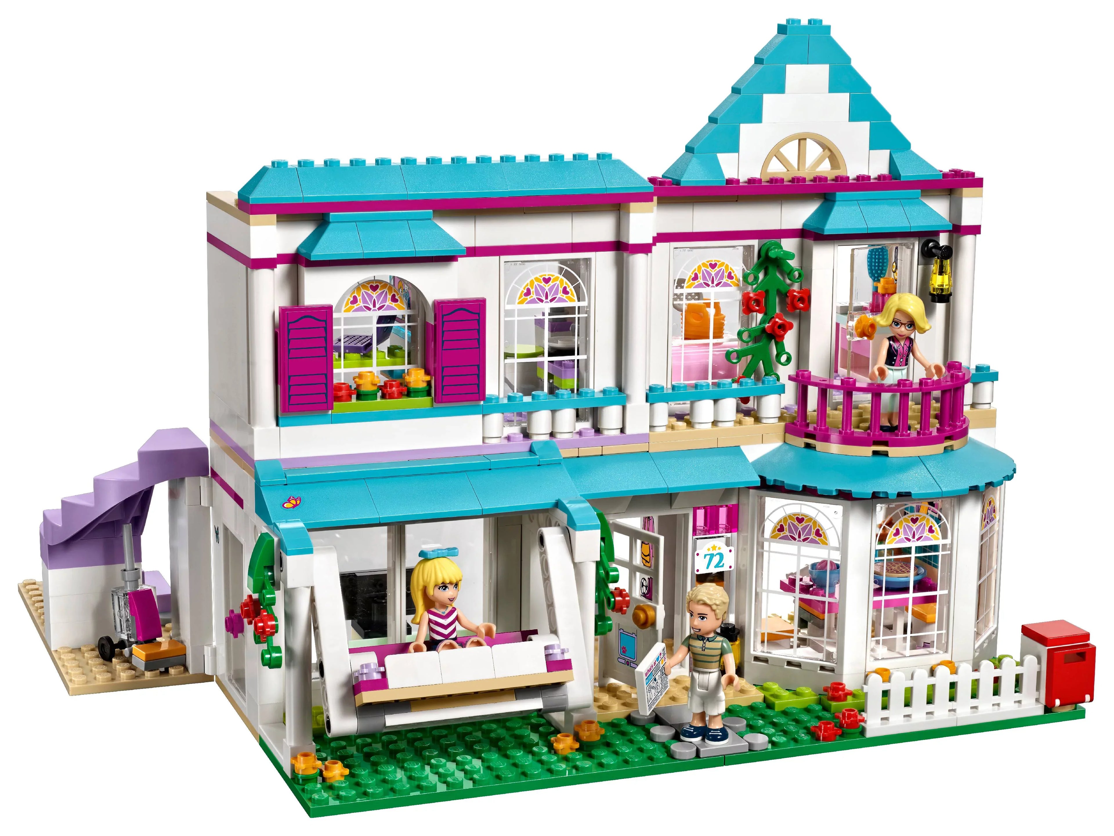 LEGO Friends Stephanie's House 41314 Toy Dollhouse Playset (622 pcs)