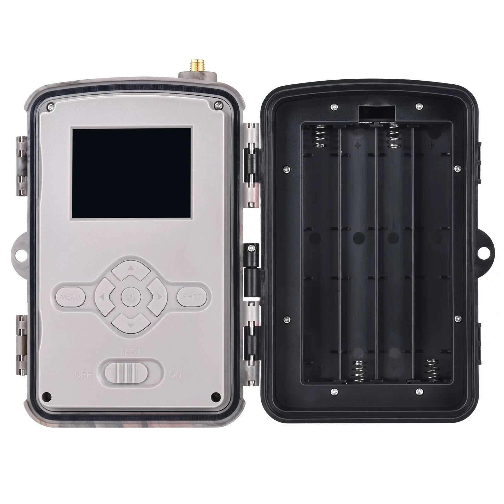 30MP 4G/LTE Wireless Trail and Game Camera with Waterproof and Infrared Night Vision - Perfect for Outdoor Wildlife and Farm Animal Monitoring