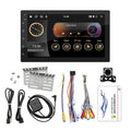 Docooler Android 11 Car Stereo Double Din GPS Navigation Radio with 7 Inch Touchscreen Support WIFI/AUX/U-Disk/Phone Link/Hands-Free Calling/Reverse Picture/Steering Wheel Control with Backup Camera