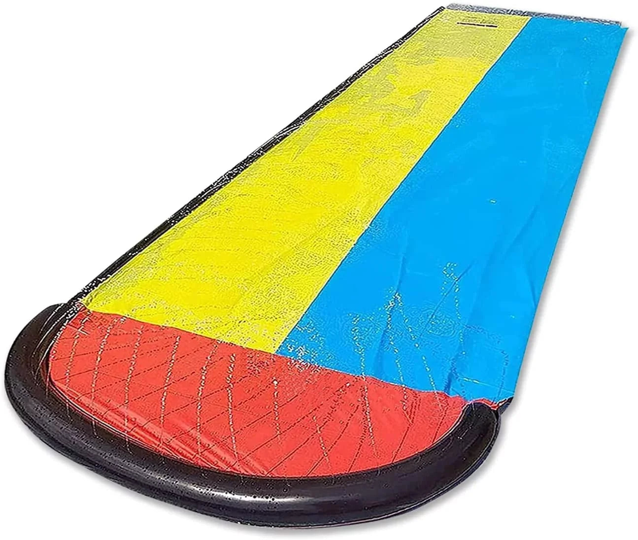 Edele 15.5ft Water Slide Summer Fun for Lawn Inflatable Crash Pad