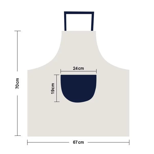 Best Friend Ever Quote Apron Adjustable Bib Cotton Linen BBQ Kitchen Pocket Pinafore