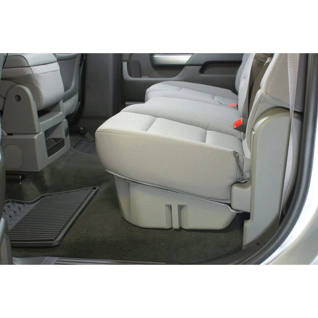 DU-HA 2014-18 Chevy GMC Under Seat Truck Storage Container Organizer Gun Rack