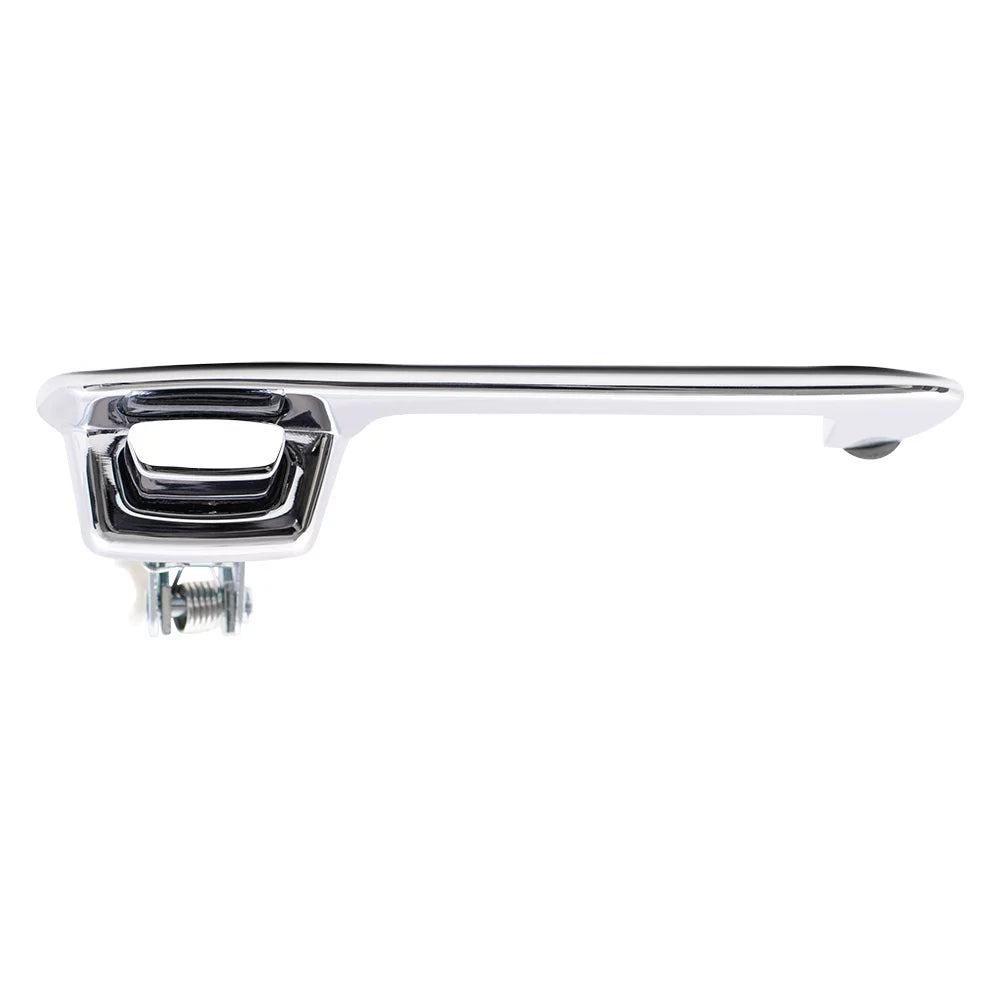 Brock Replacement Passengers Outside Exterior Front Rear Chrome Door Handle Matching with Pickup Truck SUV Van 55075648 Fits select: 1991-1993 DODGE D-SERIES D200/D250