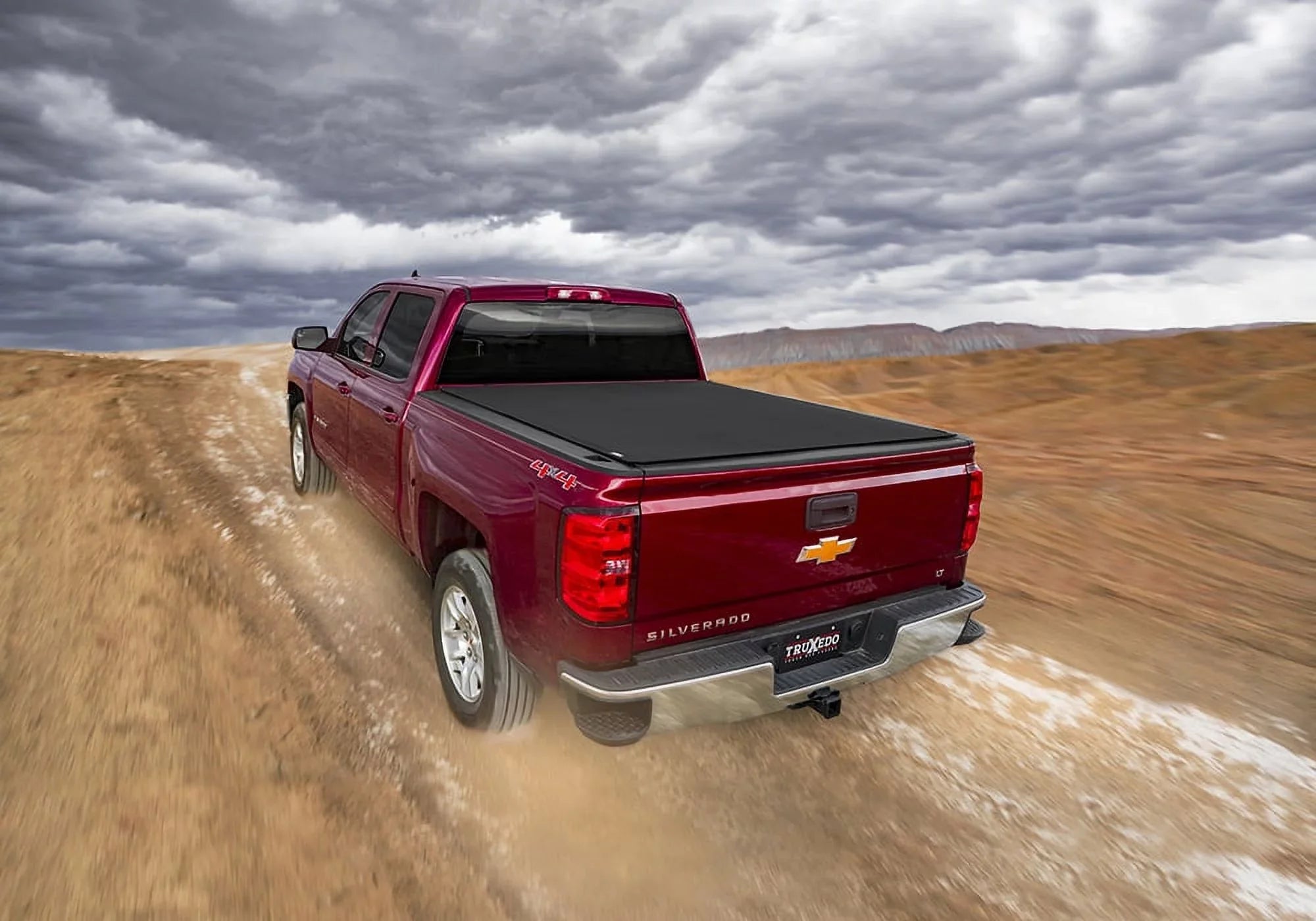 TruXedo Pro X15 Soft Roll Up Truck Bed Tonneau Protection Fits select: 2014-2019 CHEVROLET SILVERADO, 2014-2019 GMC SIERRA
