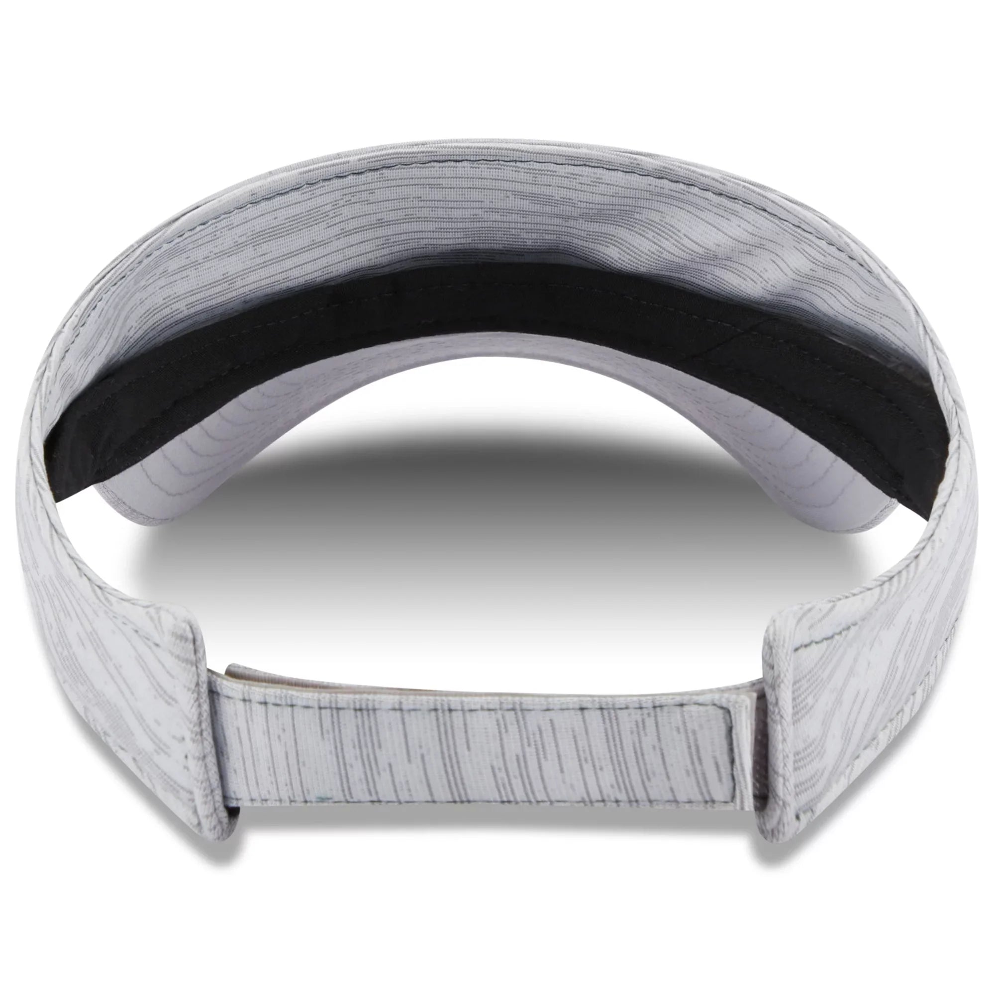 Men's New Era Gray Michigan State Spartans Logo Adjustable Visor - OSFA
