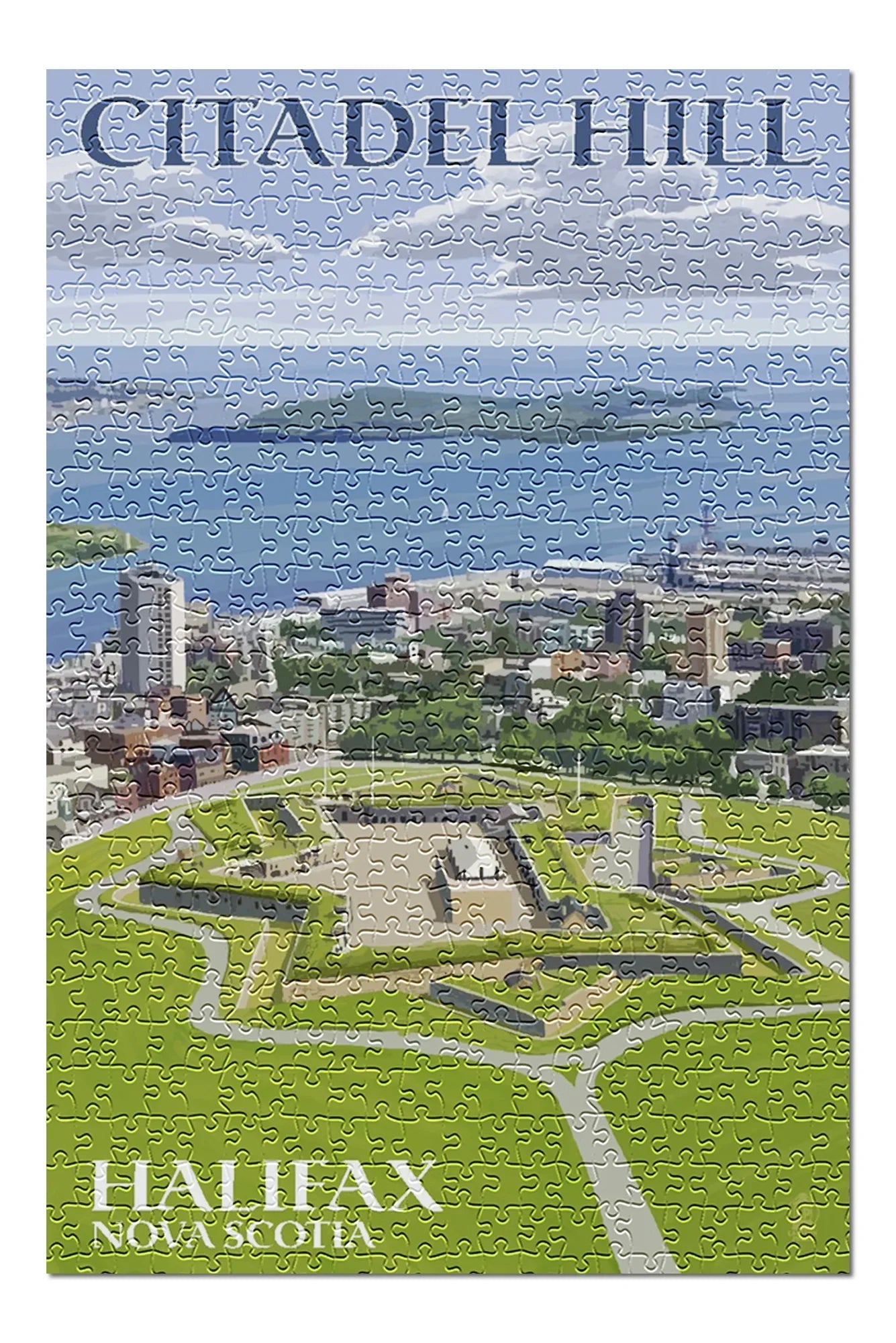 Halifax, Nova Scotia, Citadel Hill (19x27 inches, Premium 500 Piece Jigsaw Puzzle for Adults and Family, Made in USA)