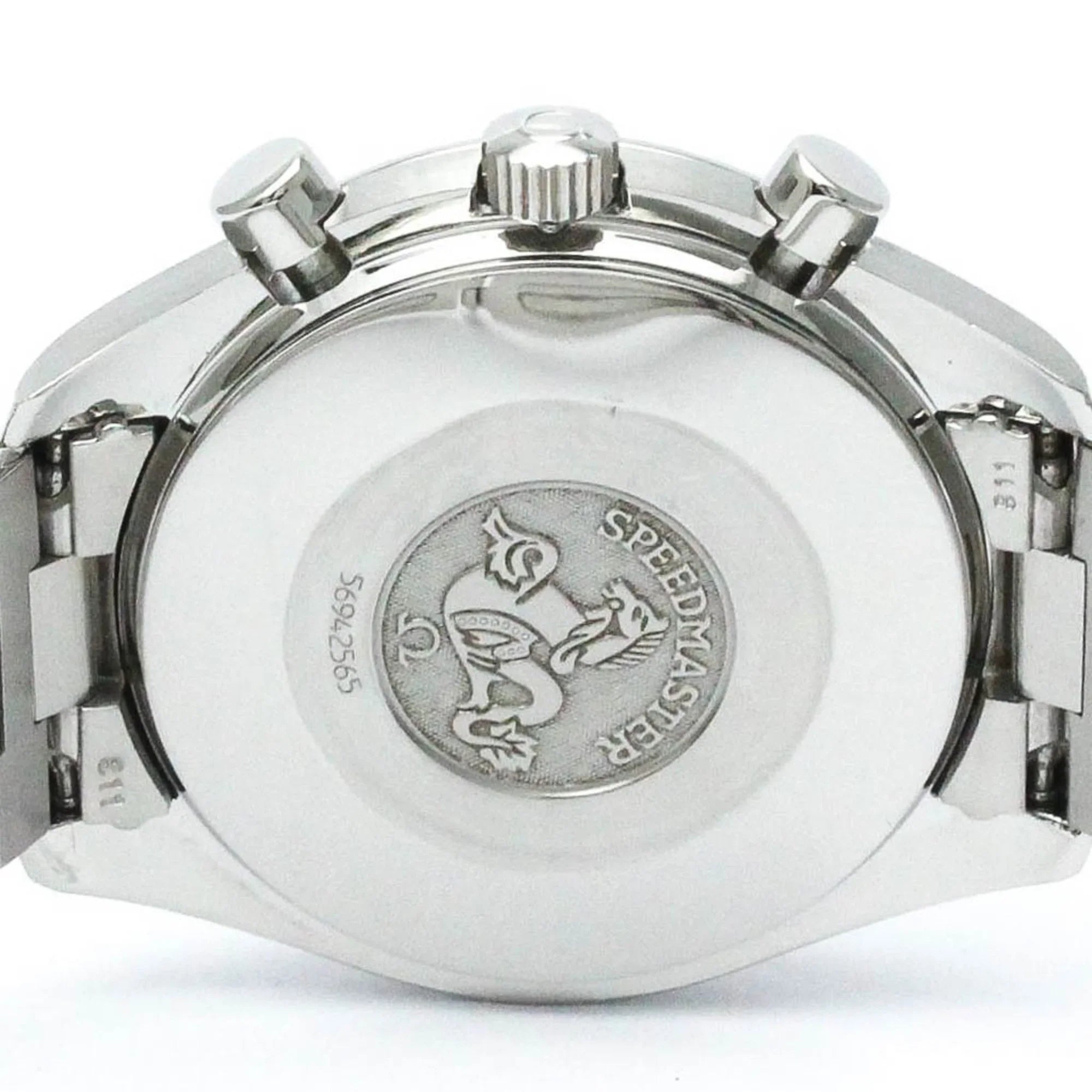 Pre-Owned Polished OMEGA Speedmaster Automatic Steel Mens Watch 3510.50 BF567382 (Good)