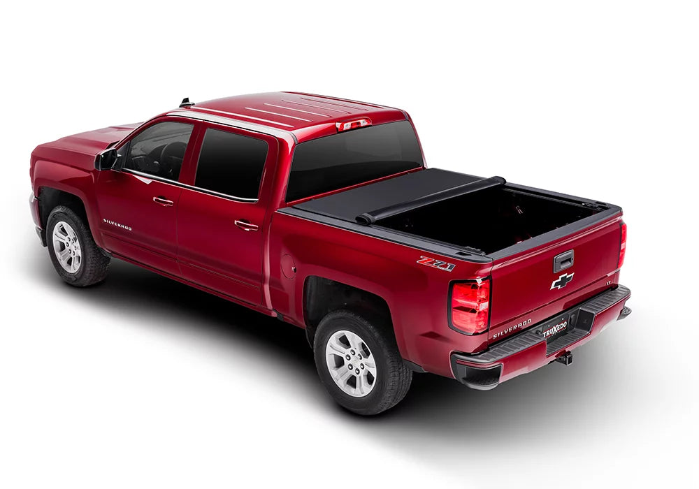 TruXedo Pro X15 Soft Roll Up Truck Bed Tonneau Protection Fits select: 2014-2019 CHEVROLET SILVERADO, 2014-2019 GMC SIERRA