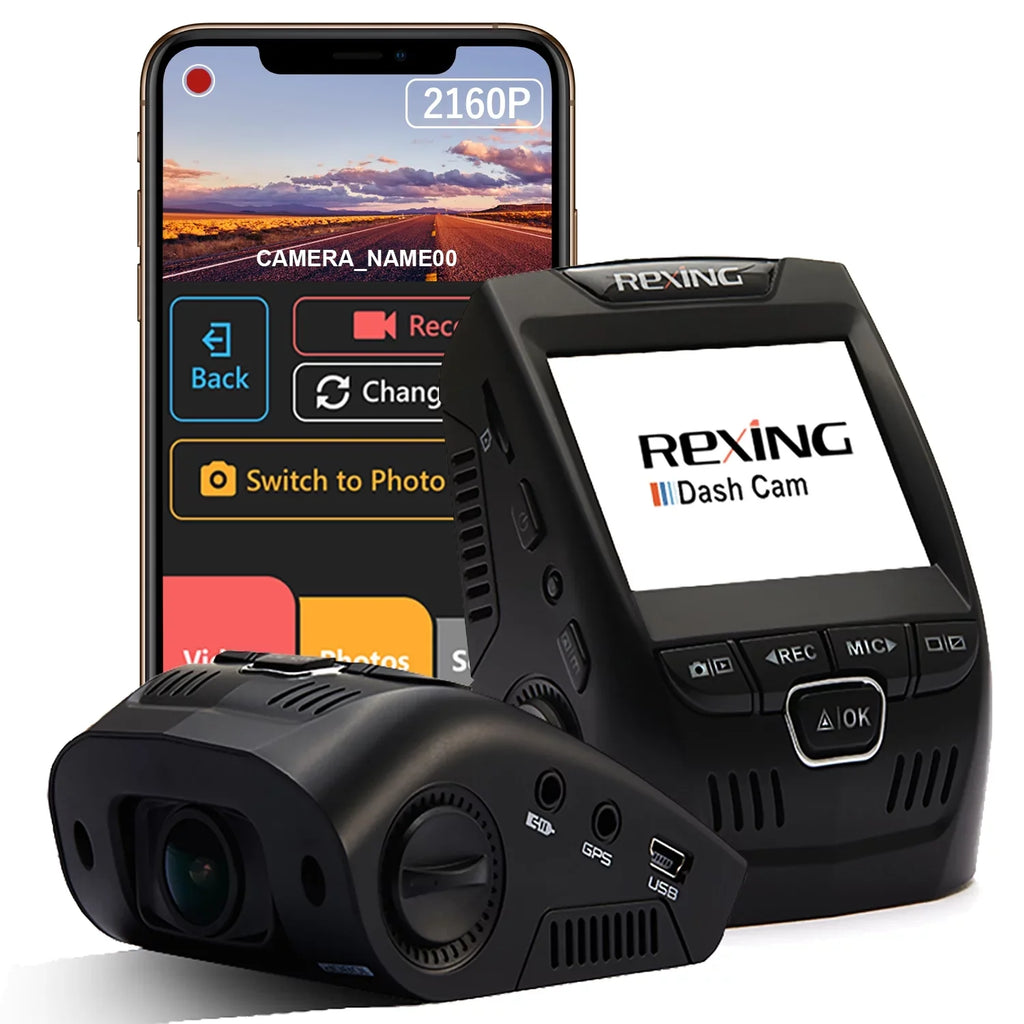 Rexing V1-4K Ultra HD Car Dash Cam