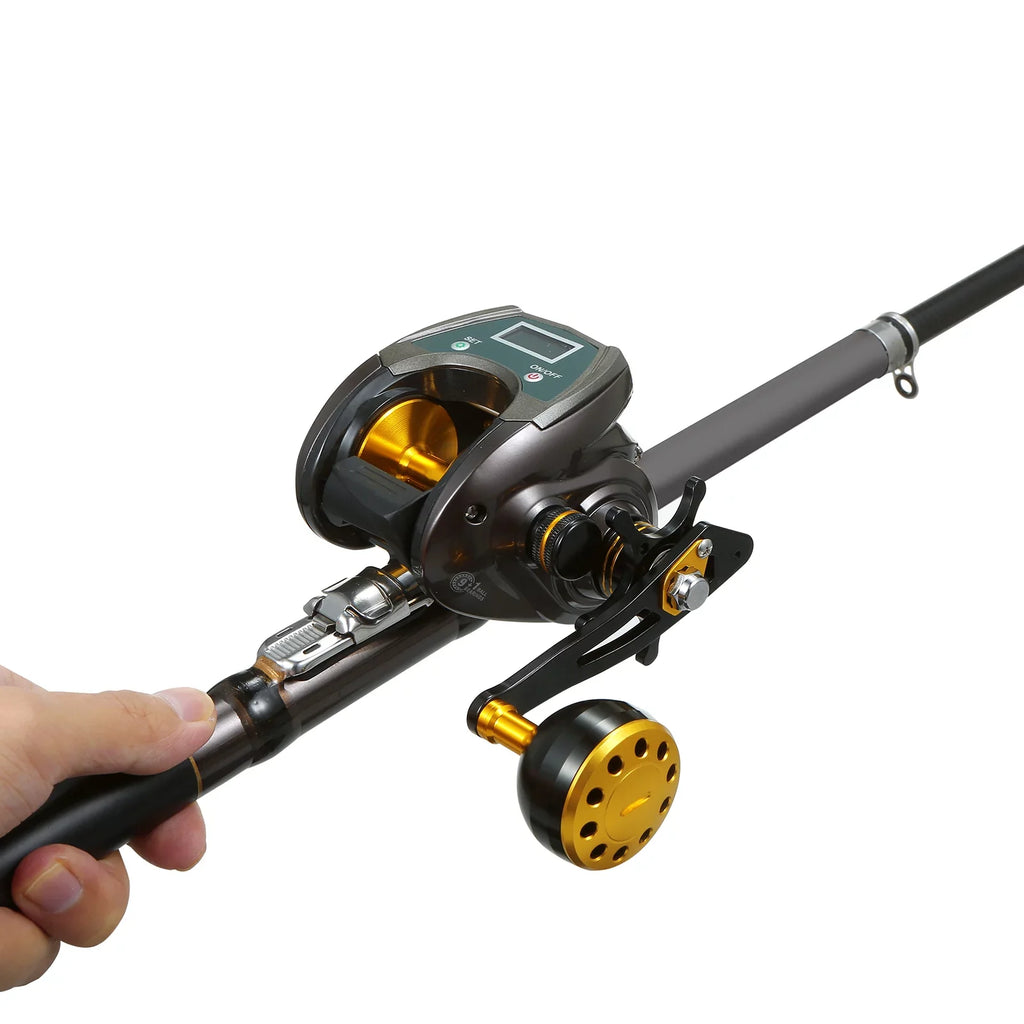 EXBERT Baitcasting Reel,With Display Speed Reel Usb Carbon 9+1bb Reel With Fiber Reel 9+1bb Eryue Reel With Display Speed 6.4 1 Carbon Fiber Reel Brake Baitcaster Reel Display Speed 6.4 1 Ratio Brake