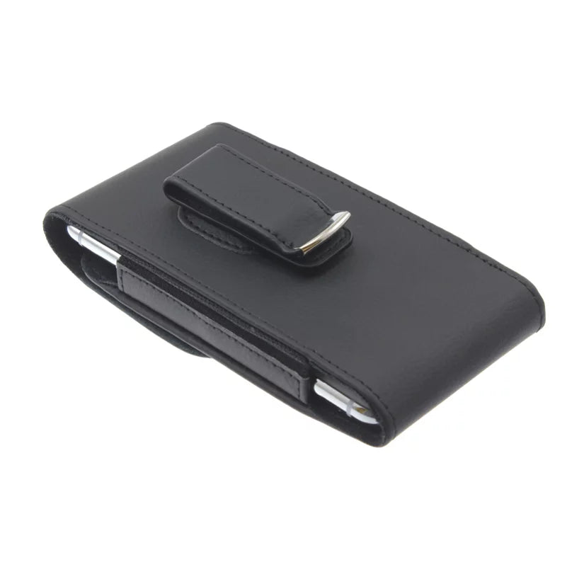 USB Cable 2.4A Home Charger w Holster Leather Case Belt Clip for Motorola Revvlry Plus, Moto G7 - OnePlus 6T, 6 - Razer Phone 2 - Samsung Galaxy S9 Plus S22 Plus S10 Plus Shield FieldPro