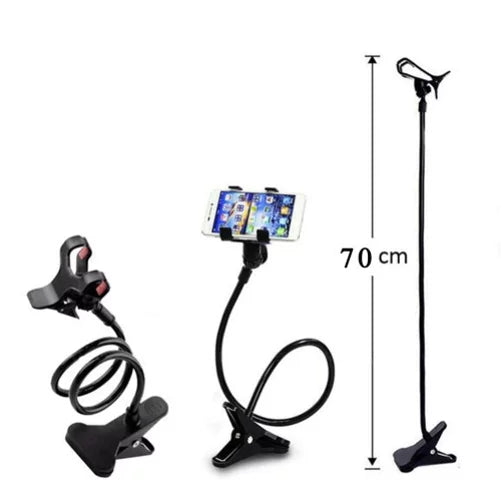 Stand Clip Holder for Jitterbug Smart3 Phone - Desk Bed Mount Lazy Arm Long Gooseneck Flexible Z7V Suitable With Lively Jitterbug Smart 3 Model