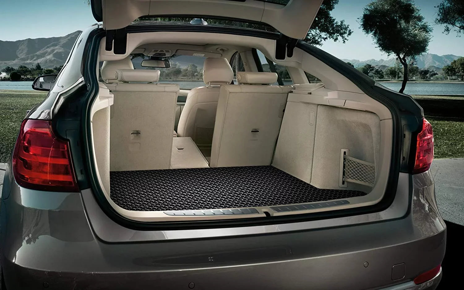 TOUGHPRO Cargo/Trunk Mat Accessories Suitable with Honda Civic SI - Sedan - All Environment - Heavy Duty - (Made in USA) - 2021