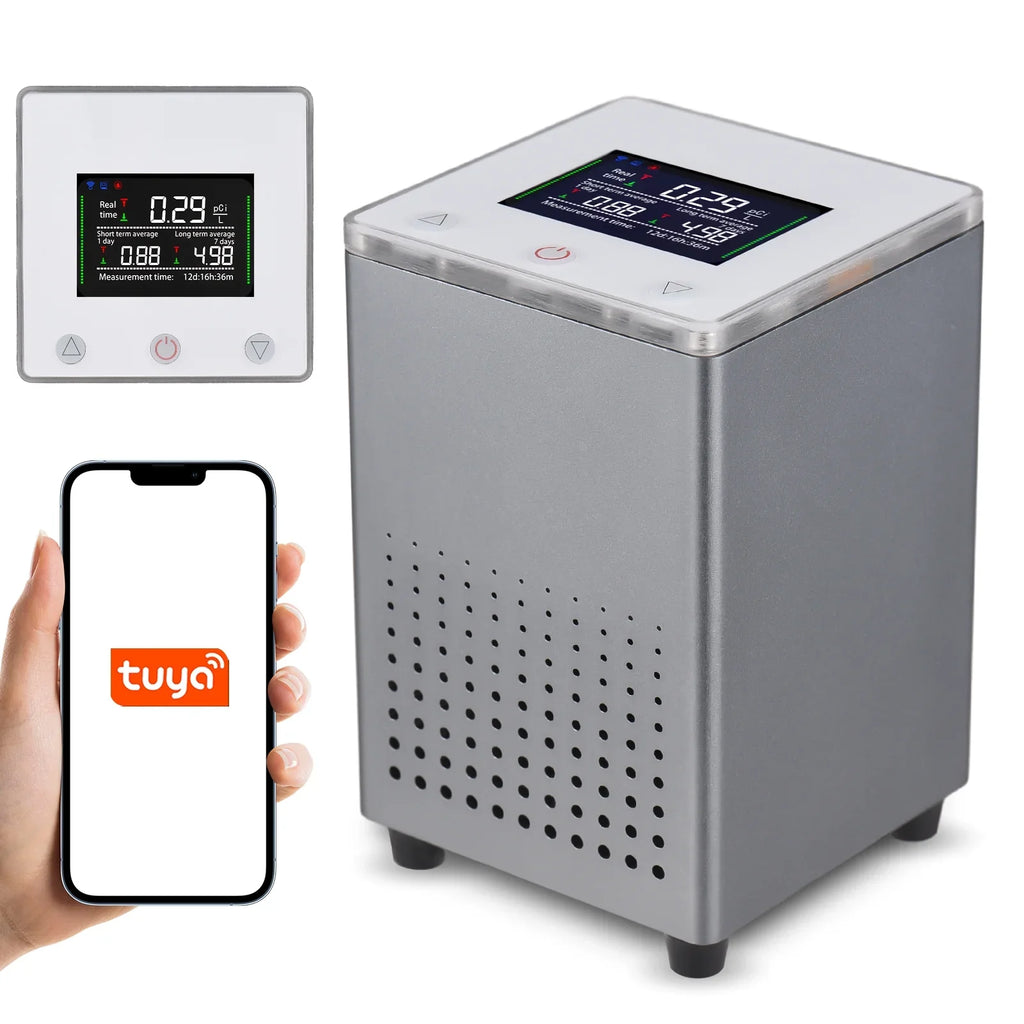 Tomshine Radon Detector with APP, Quick and Sensitive Detection, Professional Smart Radon