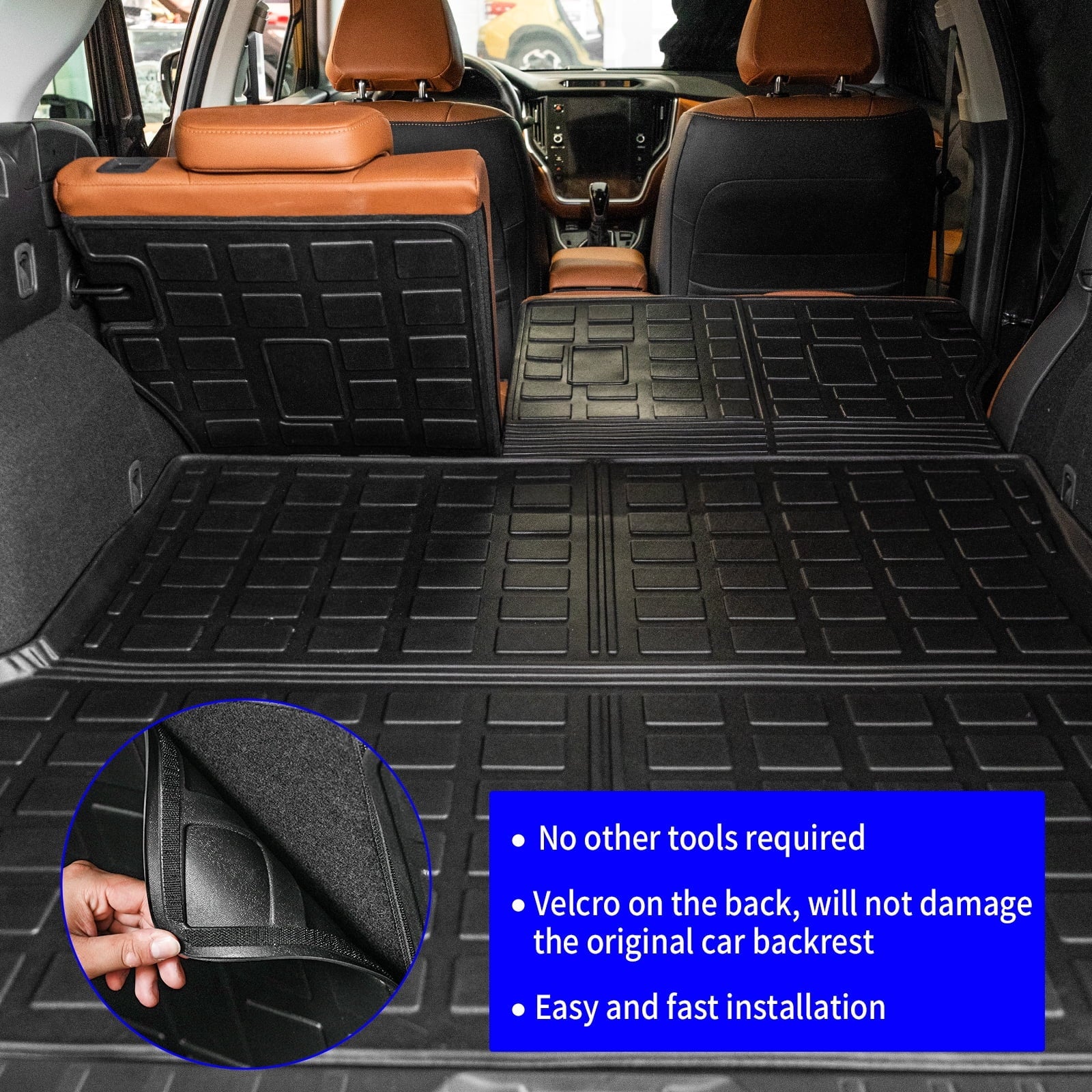 Fit 2020-2024 Subaru Outback Trunk Mats Cargo Liner Back Seat Shield Protector 2023 Subaru Outback