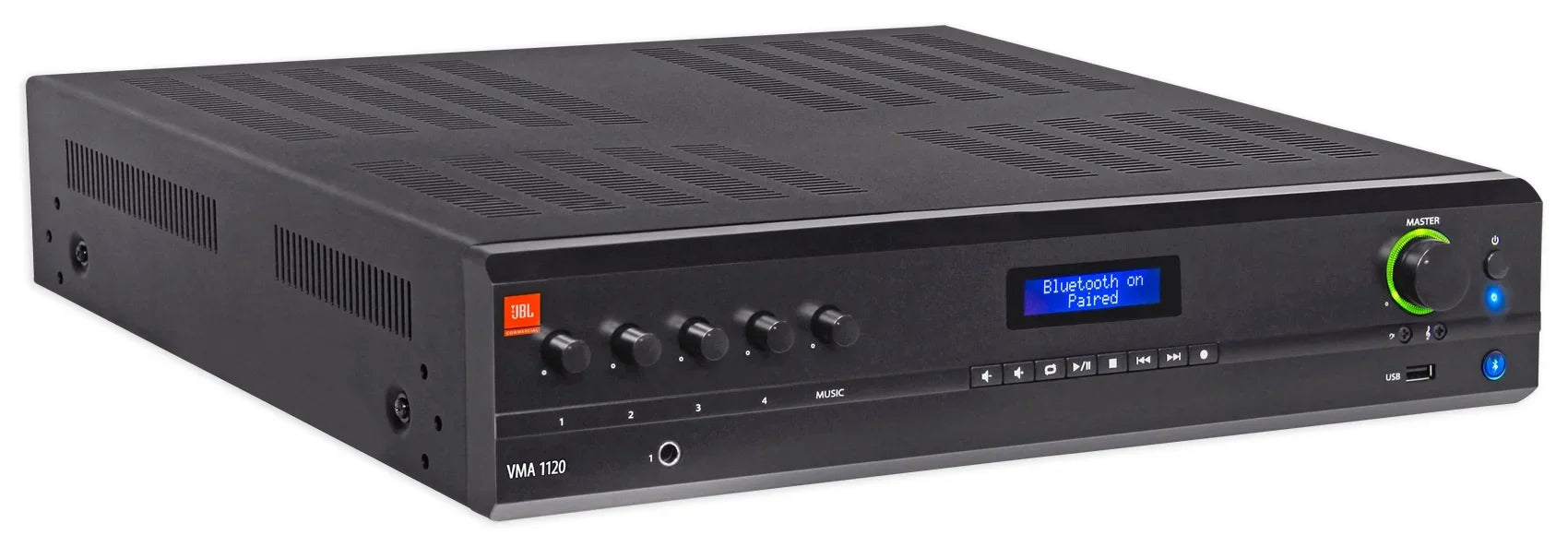 JBL VMA1120 Commercial/Restaurant 70v Bluetooth Mixer/Amplifier+6) Wall Speakers